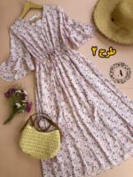 پیراهن حریر وارداتی کد 624 - تصویر 2