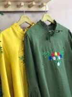 شومیز نیلا گلدوزی کد 722 - تصویر 6