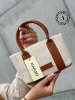 کیف حصیری M. A. N. G. O کد 754