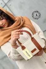 کیف حصیری M. A. N. G. O کد 754 - تصویر 4