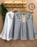 شومیز گلدوزی جانا کد 728 - تصویر 3