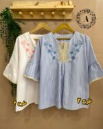 شومیز گلدوزی مانا کد 731 - تصویر 2