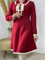 پیراهن بافت یلدا وارداتی کد 885 - تصویر 3