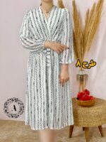 پیراهن حریر یلدا کد 923 - تصویر 8