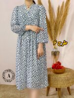 پیراهن حریر یلدا کد 923 - تصویر 7