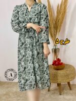 پیراهن حریر یلدا کد 923 - تصویر 5