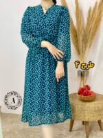 پیراهن حریر یلدا کد 923 - تصویر 4