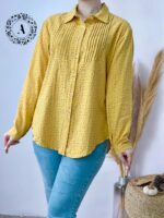 شومیز نخی قلبی وارداتی کد 944 - تصویر 3