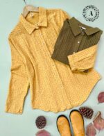 شومیز نخی قلبی وارداتی کد 944 - تصویر 2