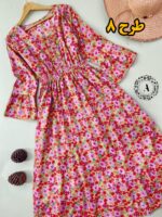 پیراهن نخی هندی عروسکی کد 937 - تصویر 8
