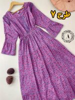 پیراهن نخی هندی عروسکی کد 937 - تصویر 7