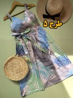 پیراهن میدی ساحل کد 982 - تصویر 5