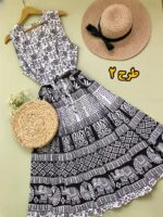 پیراهن حلقه ای هندی کد 1056 - تصویر 2