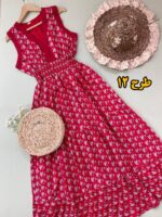 پیراهن حلقه ای هندی کد 1052 - تصویر 12
