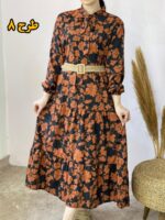 پیراهن دلبر شکوفه کد 1043 - تصویر 11