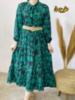 پیراهن دلبر شکوفه کد 1043 - تصویر 5