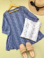 شومیز نخی گلدوزی اسپرینگ کد 1055