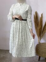 پیراهن خال خال وارداتی کد 1060 - تصویر 3