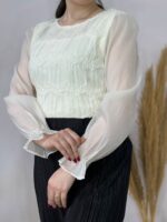 شومیز آناستازیا وارداتی کد 1078 - تصویر 4
