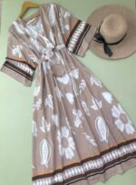 پیراهن طرح ترک لارا کد 1148 - تصویر 4