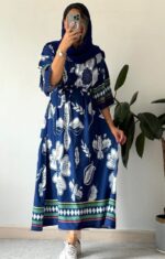 پیراهن طرح ترک لارا کد 1148 - تصویر 11
