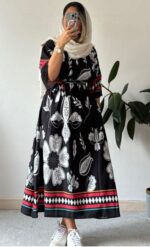 پیراهن طرح ترک لارا کد 1148 - تصویر 12