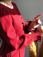 پیراهن دوتیکه مخمل بیتا۱۲۱۶ - تصویر 4