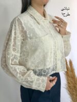 شومیز کراپ ماهلین ۱۲۴۴ - تصویر 4