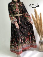 پیراهن صنم کد۱۲۳۰ - تصویر 9