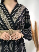 پیراهن ابریشم کد۱۲۶۴ - تصویر 9
