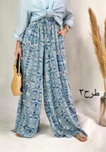 شلوارطرح دار یاسمن کد۱۲۶۰ - تصویر 6