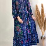 پیراهن شمیم کد۱۲۵۷