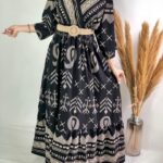 پیراهن ابریشم کد۱۲۶۴