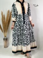 پیراهن شکوفه کد۱۲۵۴ - تصویر 3