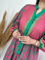 پیراهن شکوفه کد۱۲۵۴ - تصویر 8