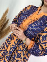 پیراهن شکوفه کد۱۲۵۴ - تصویر 7