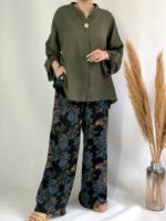شلوارطرح دارنسترن کد۱۲۶۶ - تصویر 9