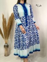 پیراهن شکوفه کد۱۲۵۴ - تصویر 5