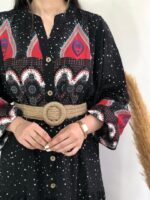 پیراهن رعنا کد۱۲۷۱ - تصویر 2