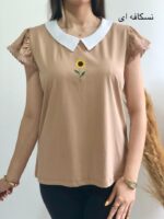 تیشرت گلدوزی آفتاب گردون کد ۱۲۹۹ - تصویر 3
