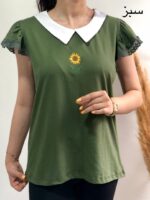 تیشرت گلدوزی آفتاب گردون کد ۱۲۹۹ - تصویر 7