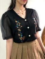 بلوزبافت پریزاد کد۱۳۰۶ - تصویر 2
