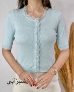 بلوز بافت هیوا کد۱۳۱۴ - تصویر 6