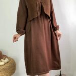 پیراهن بافت و ژیله گیتی کد۱۳۰۱