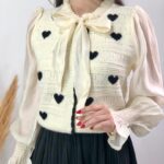 ژاکت بافت هستی کد۱۳۱۲