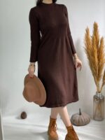 ⁨ پیراهن بافت و ژیله آبان کد۱۳۰۲ - تصویر 6