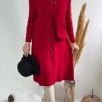⁨ پیراهن بافت و ژیله نهال کد۱۳۱۱