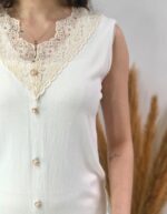 تاپ بافت مروارید کد۱۳۲۷ - تصویر 5