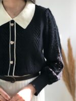 بلوز بافت طنازکد۱۳۴۵ - تصویر 5