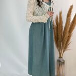 ⁨ پیراهن جین مروا کد۱۳۴۶